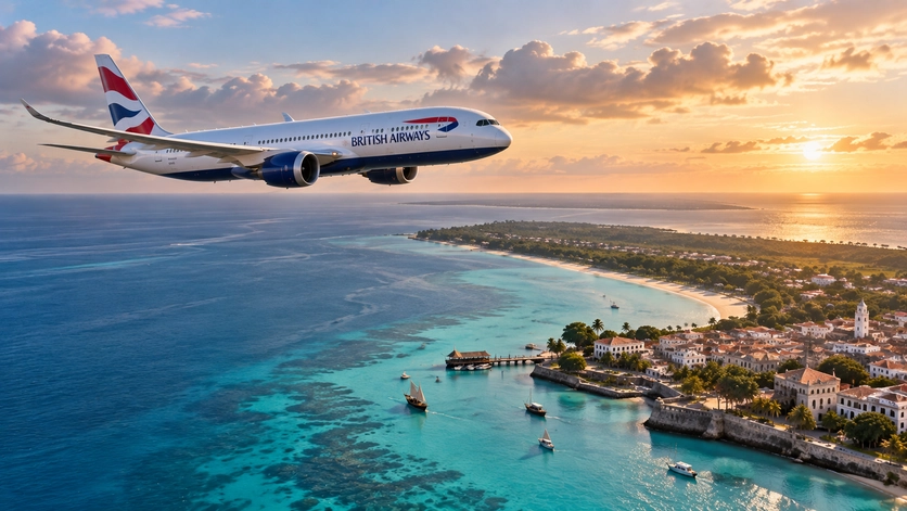 British Airways Zanzibar Tanzania 2027